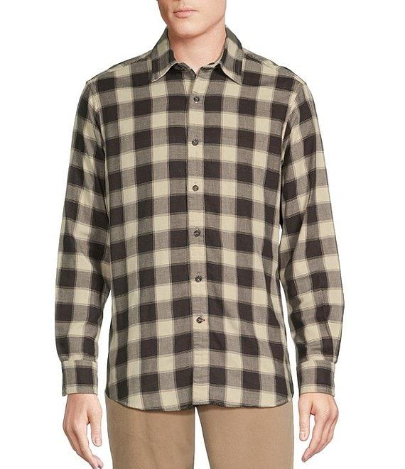 Cremieux Blue Label Reversible Long Sleeve Woven Shirt Product Image
