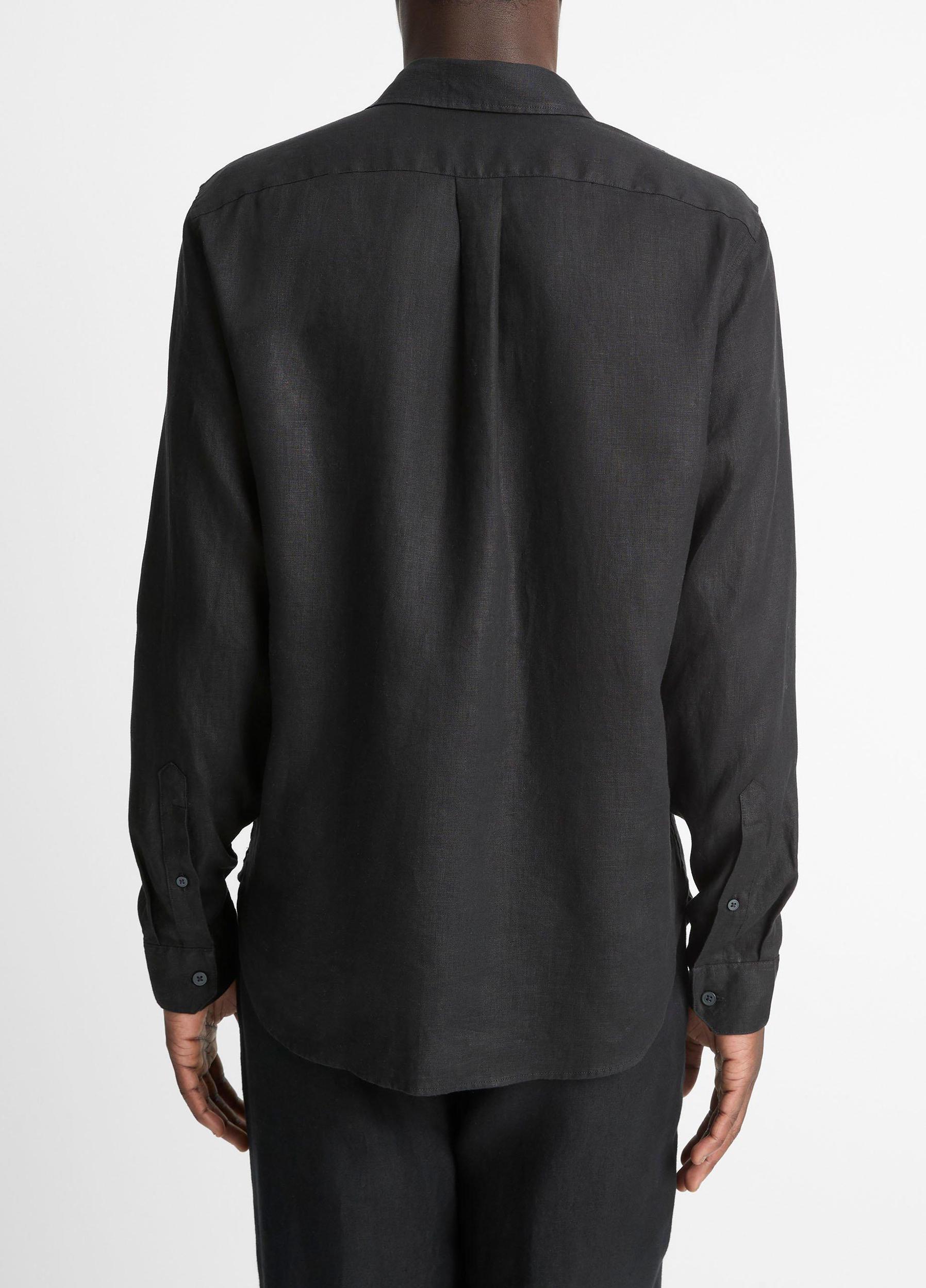 Linen Long-Sleeve Shirt Product Image