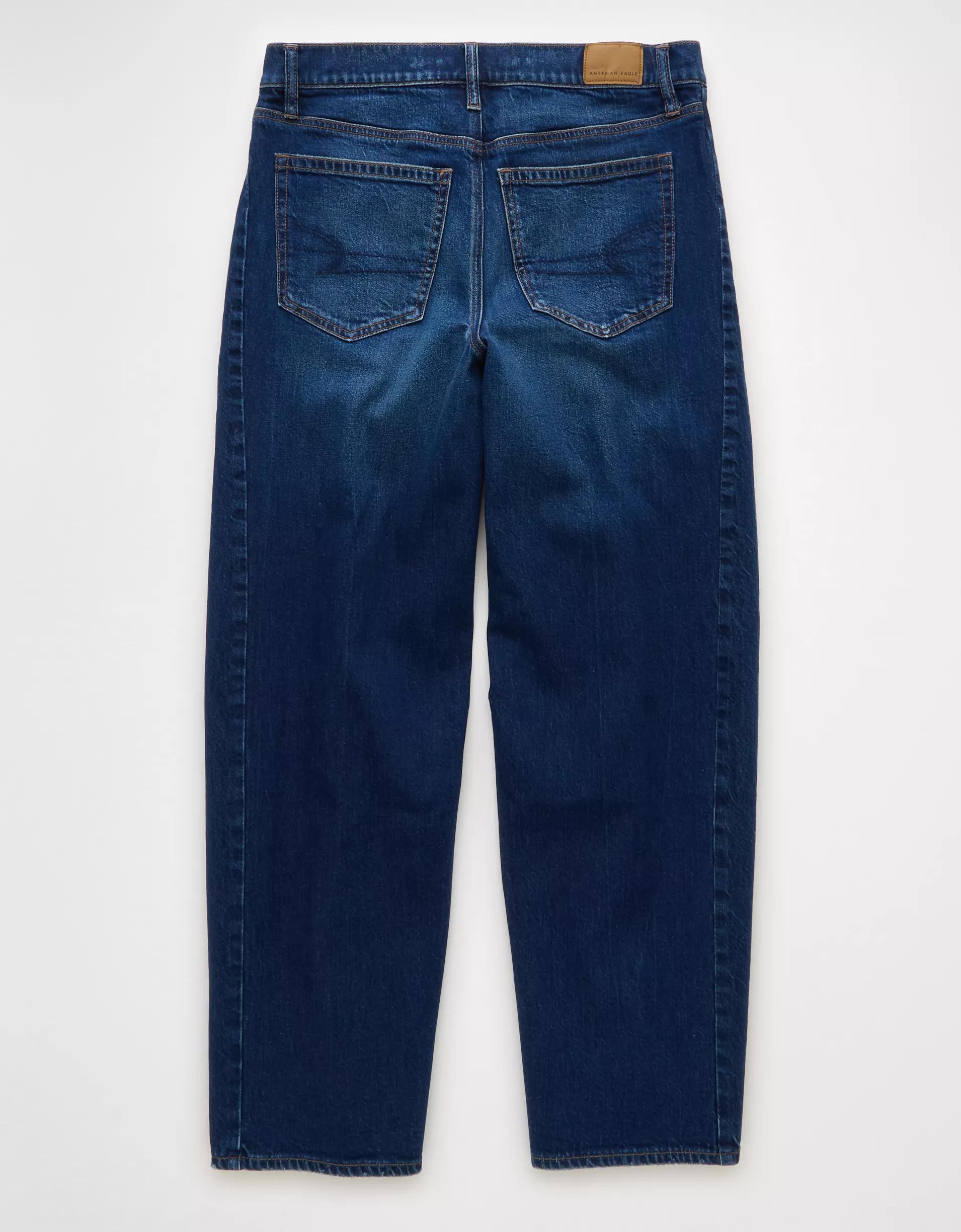AE Dreamy Drape Strigid Barrel Jean Product Image