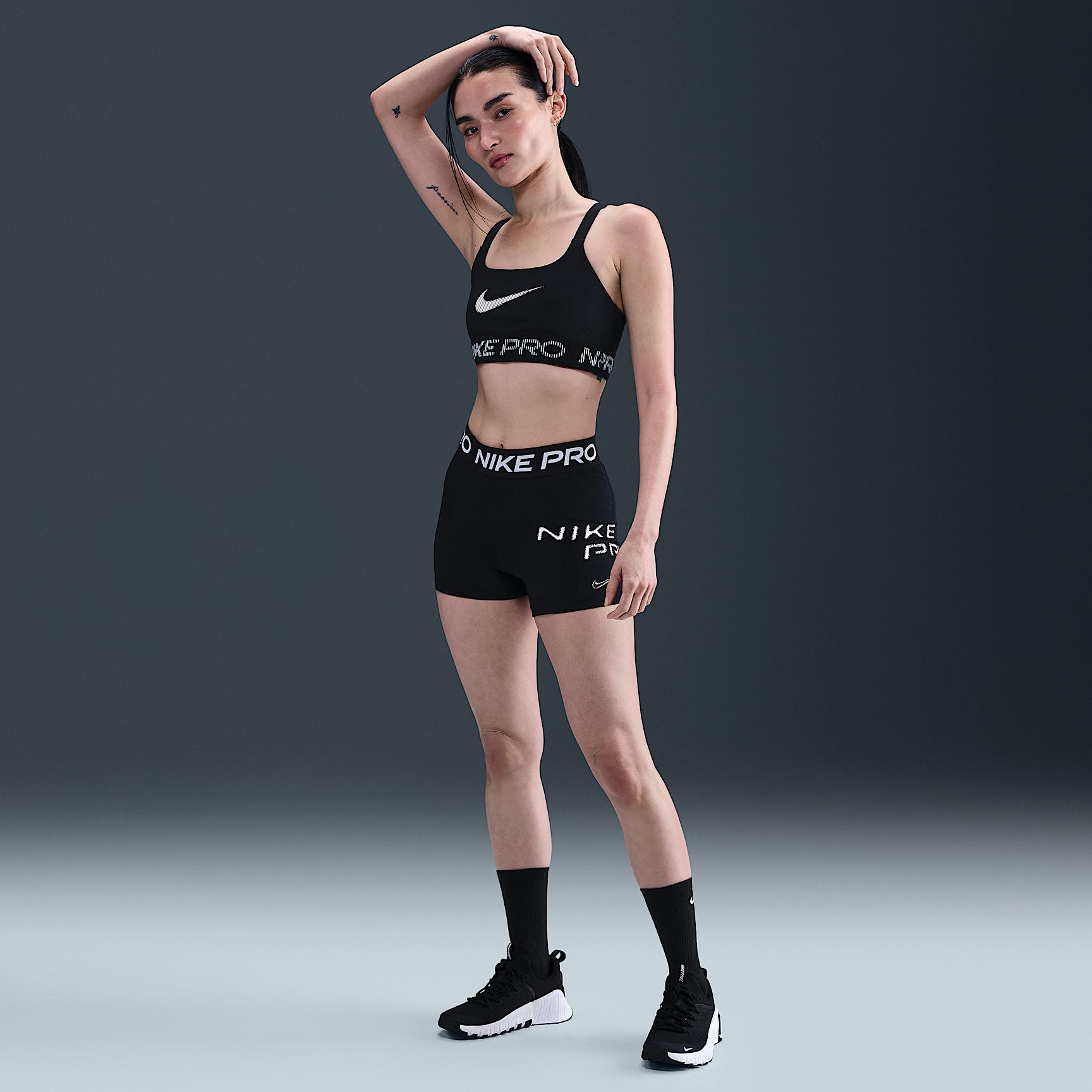 Womens Nike Pro Light-Support Non-Padded Sports Bra | IF3973-010 Product Image