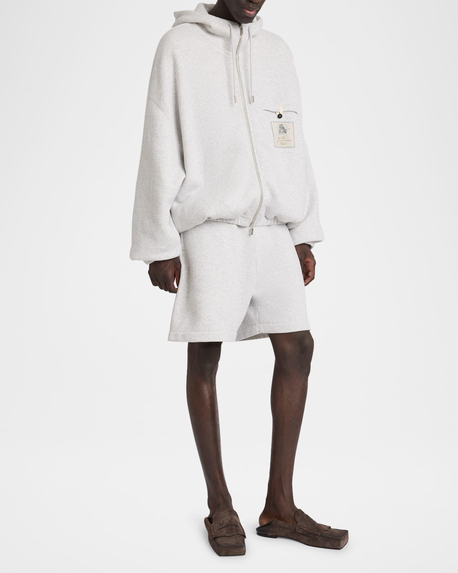 Men's Les Mocassins Carre Suede Penny Loafers Product Image