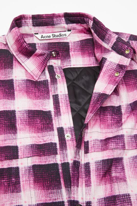 Check button-up shirt Product Image