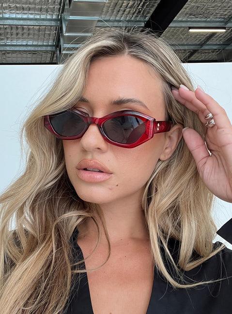 Rayden Sunglasses Red Product Image