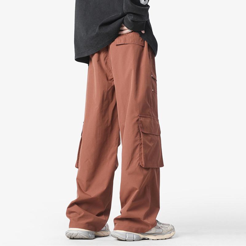 Retro Paratrooper Pleated Functional Cargo Pants Product Image