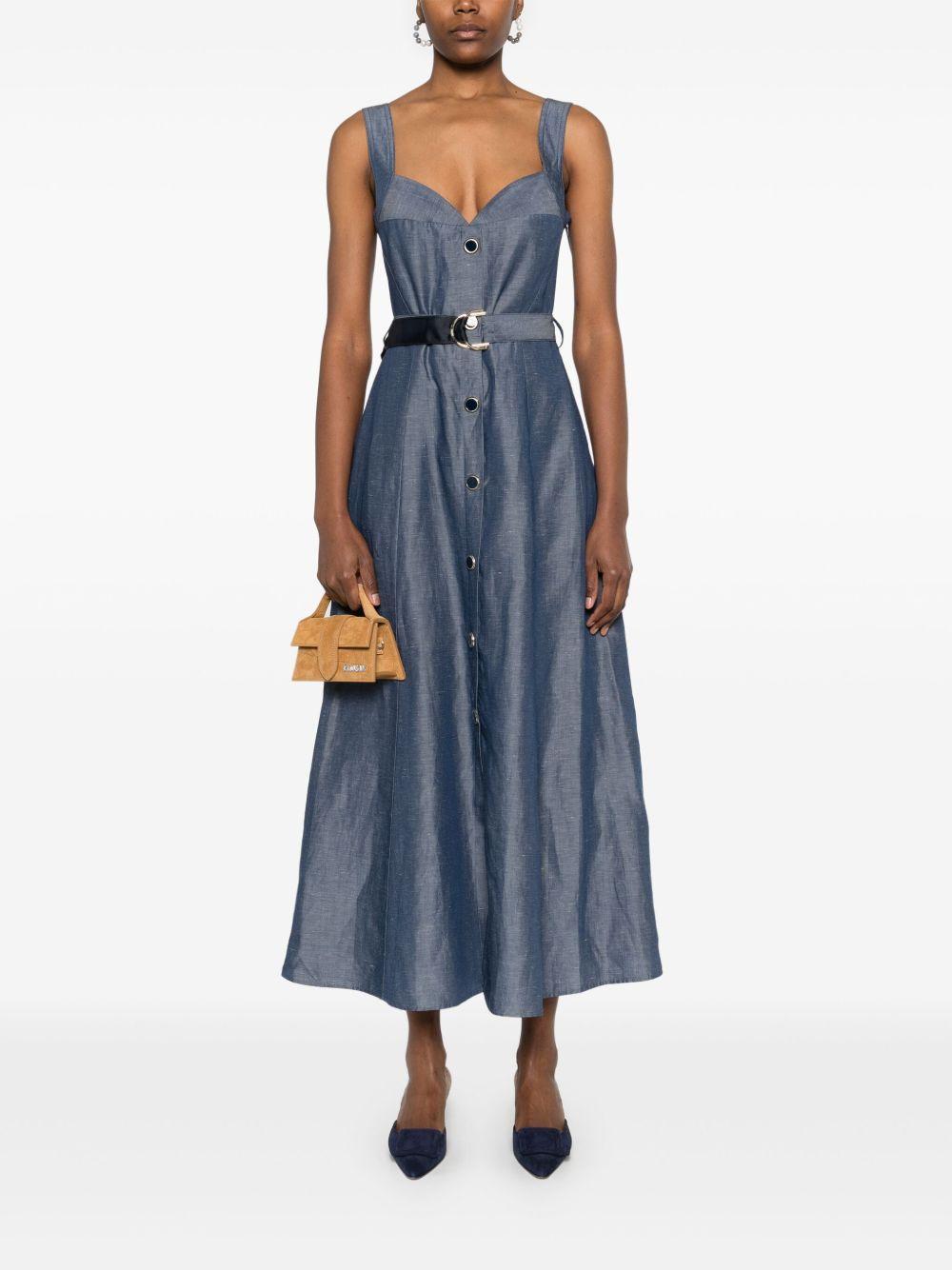 belted maxi dress Product Image