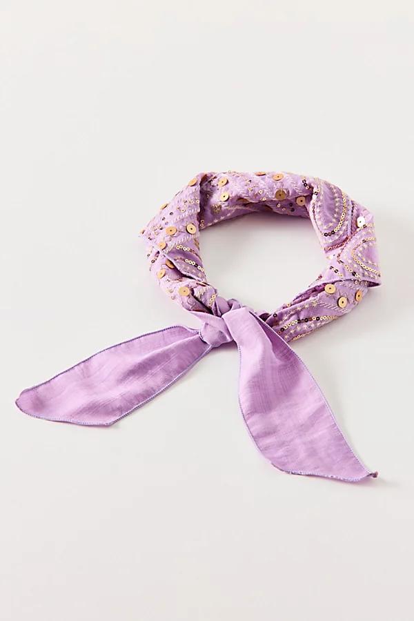 Romy Gold Embellished Headscarf Womens at Urban Outfitters Product Image