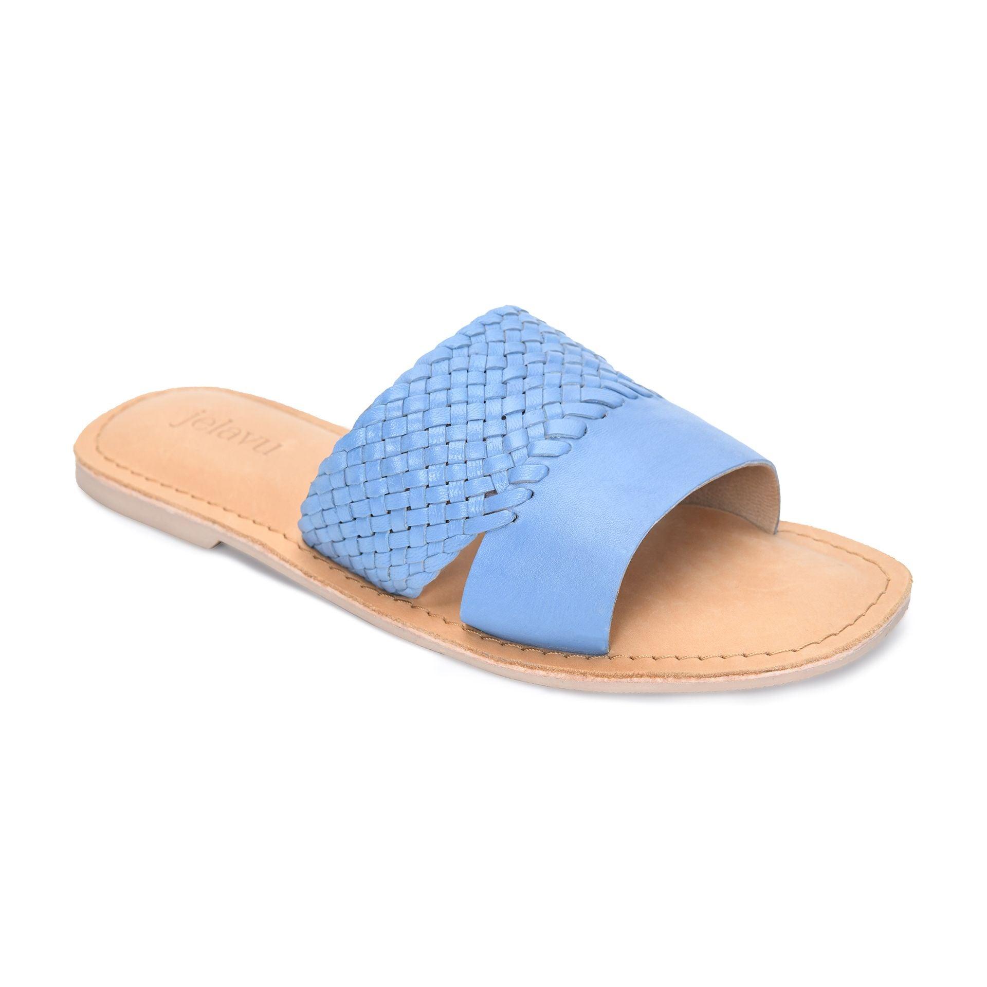 Camilla - Cool Blue Sandals Product Image