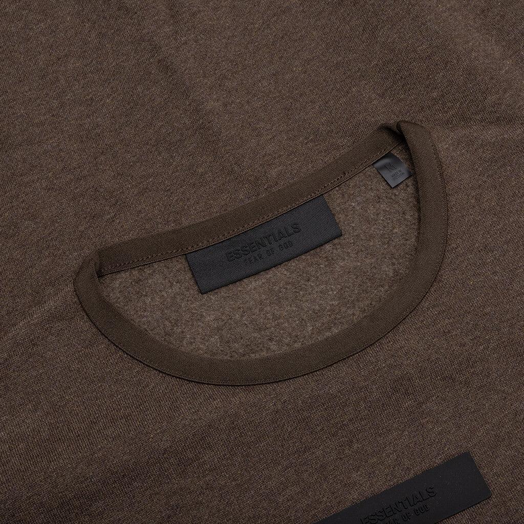 Essentials Crewneck - Heather Wood Male Product Image