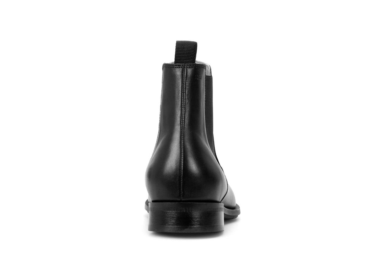 HUGO BOSS Tayil Mens Leather Chelsea Boots In Black Product Image