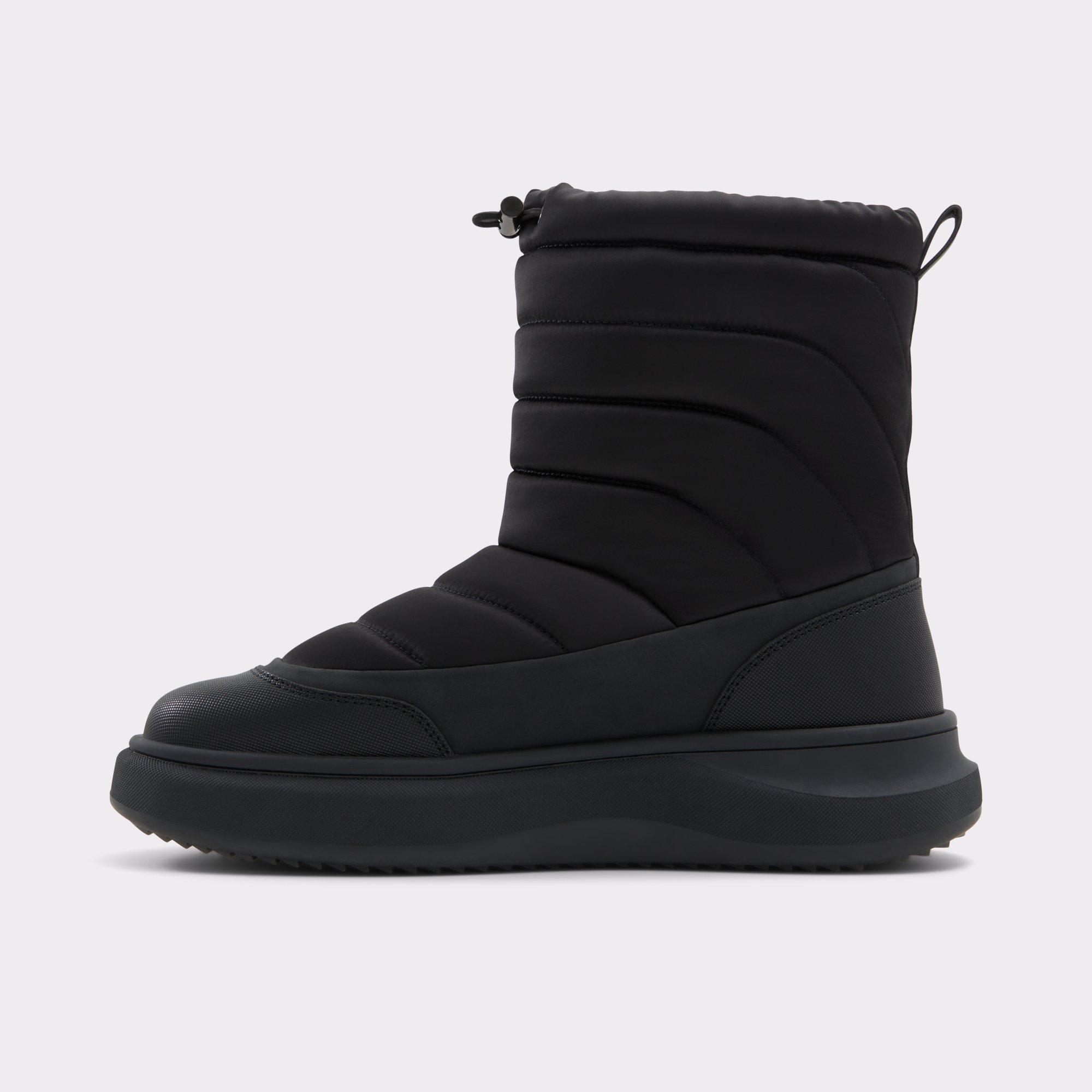 Fucino Black Textile Quilting Men's Casual boots | ALDO US Product Image