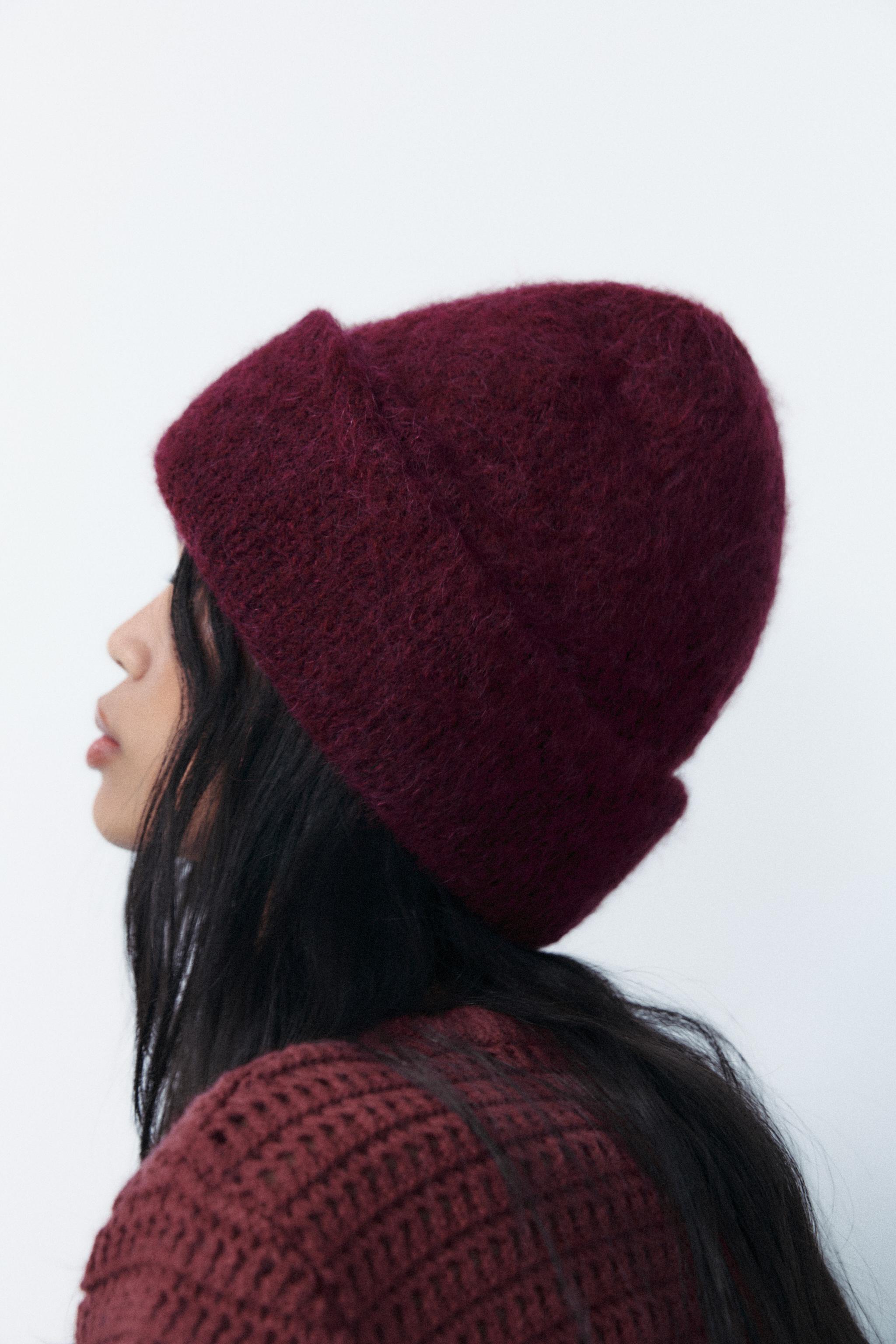 TURNED-UP KNIT BEANIE Product Image