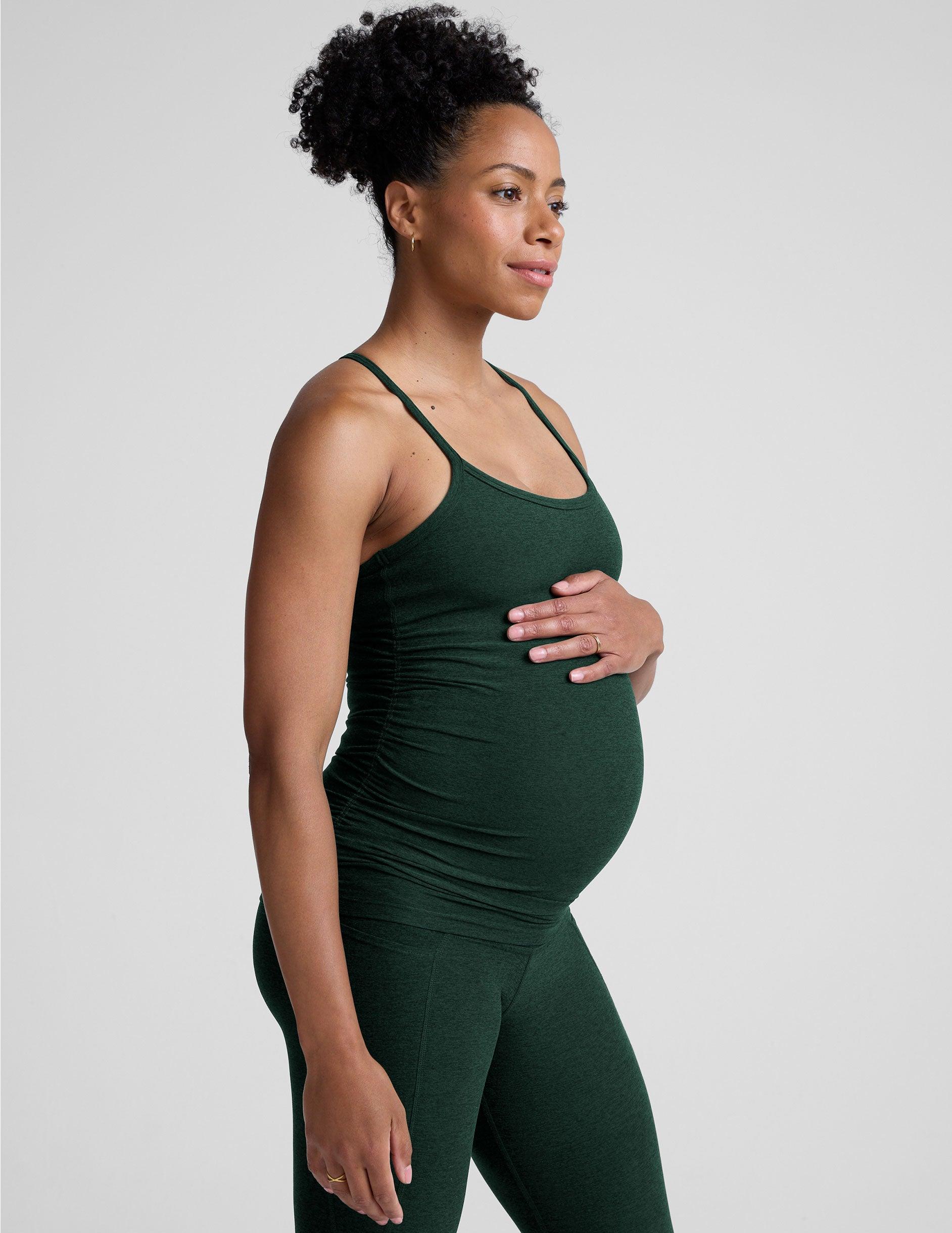Spacedye™ Keep Your Cool Maternity Slim Racerback Tank Product Image