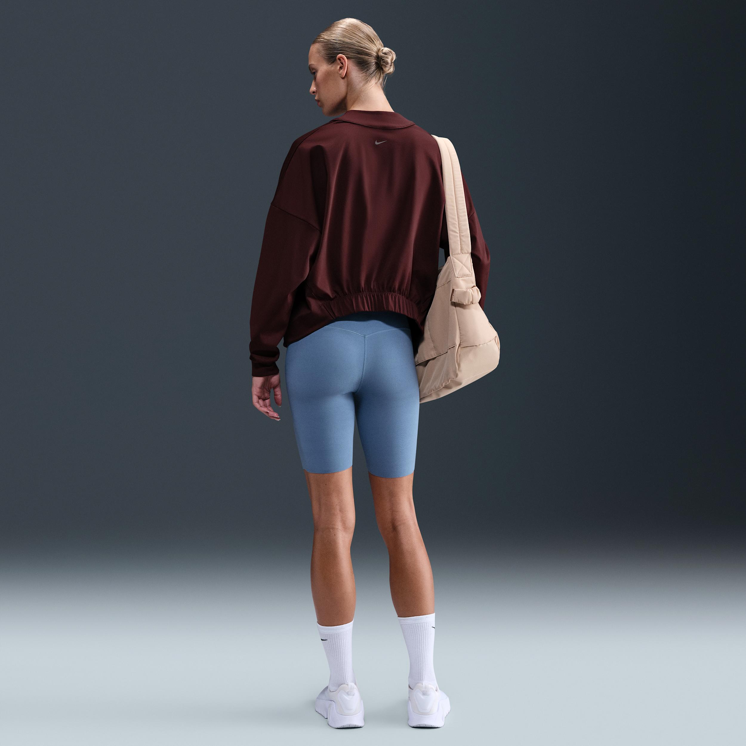 Nike Womens Zenvy Dri-FIT Oversized Cardigan | IB2980-652 Product Image