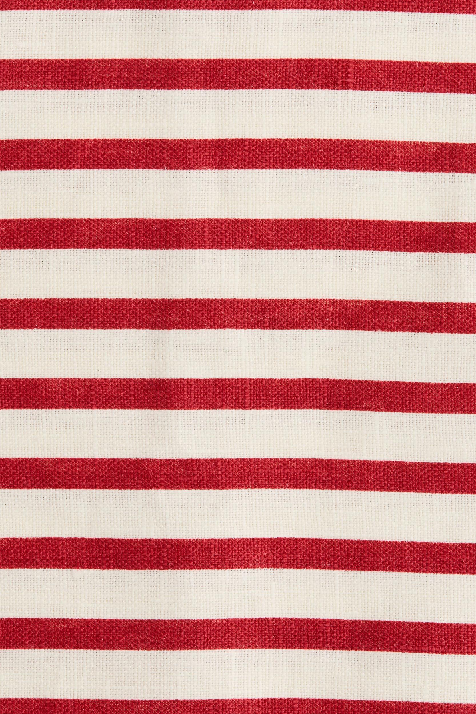 Kelly Mini Dress Breton Stripe Red - Final Sale Product Image