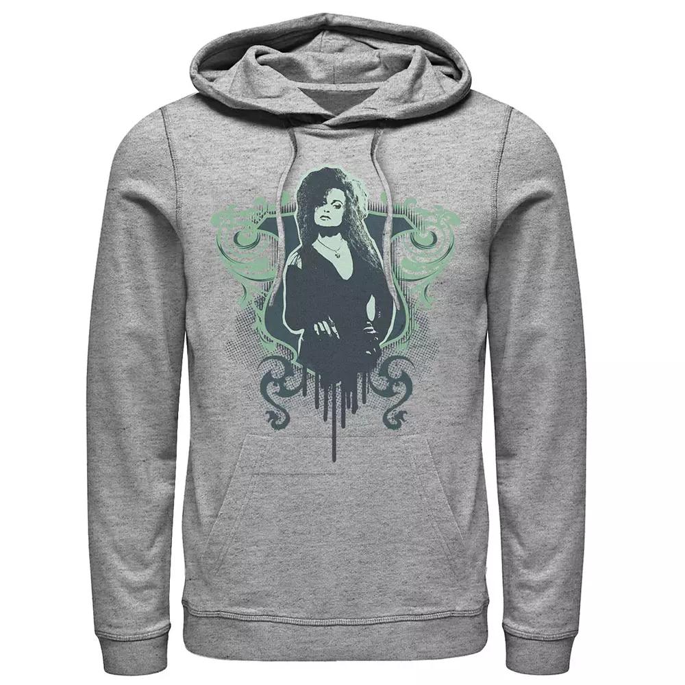 Men's Harry Potter Bellatrix Lestrange Dripping Portrait Graphic Pullover Hoodie,  Product Image