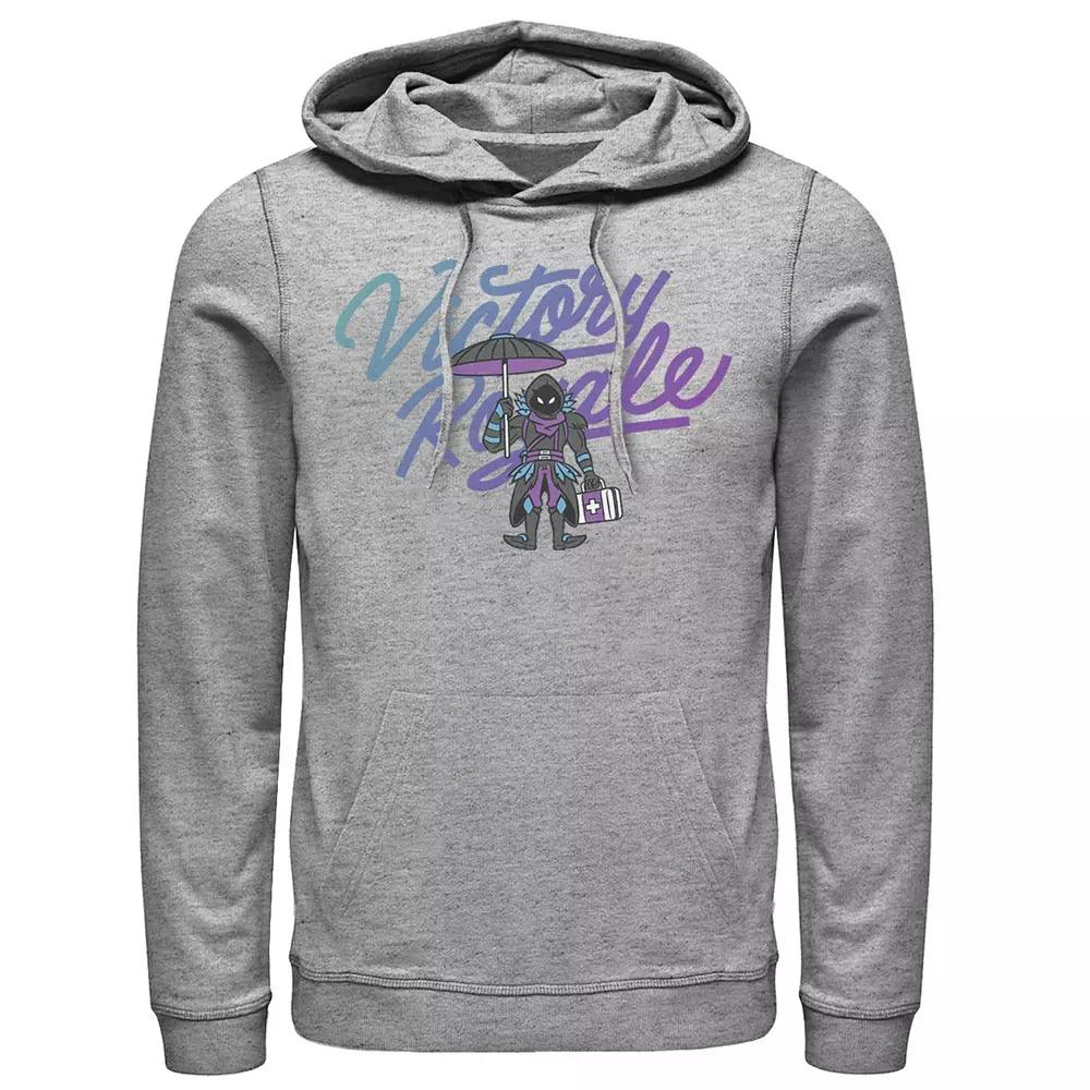 Men's Fortnite Raven Victory Royale Hoodie, Size: XL, Athletic Grey Product Image