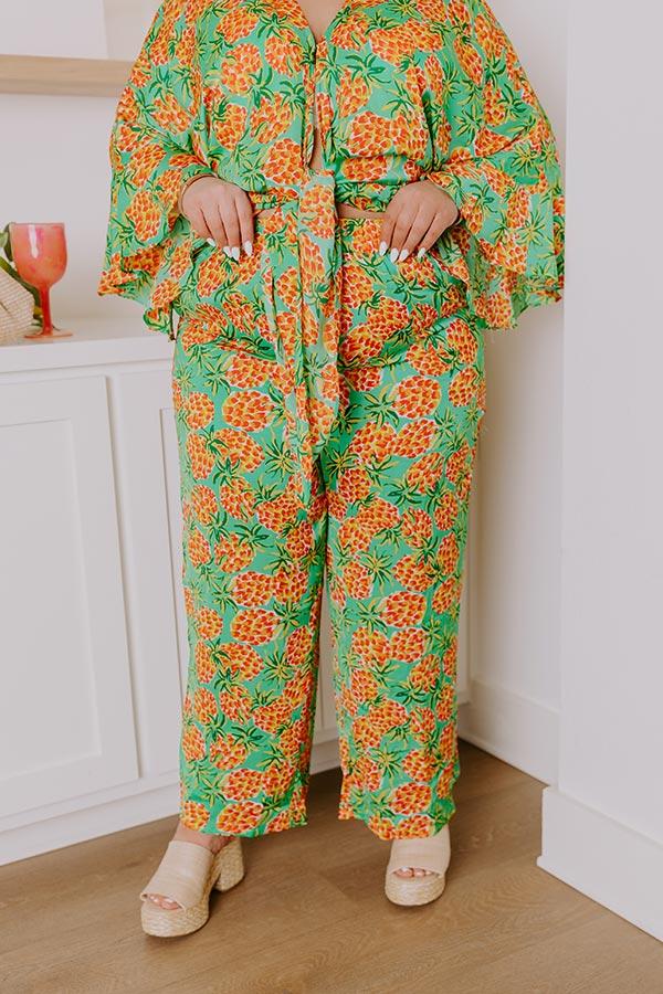 Sassy And Sweet High Waist Pants Curves Product Image