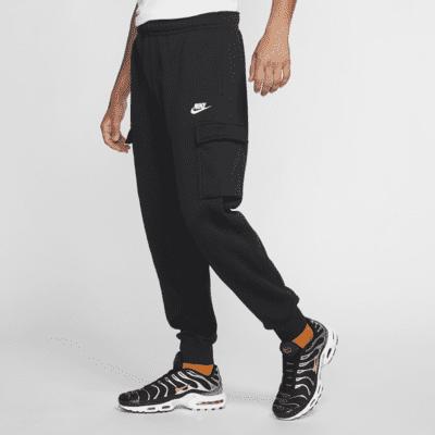 Mens Nike Sportswear Club Fleece Cargo Pants | CD3129-010 Product Image