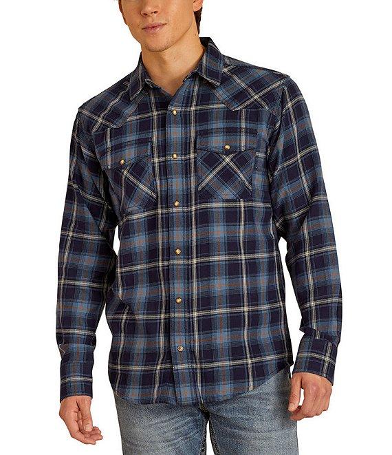 Ariat Hugo Long Sleeve Plaid Woven Shirt Product Image
