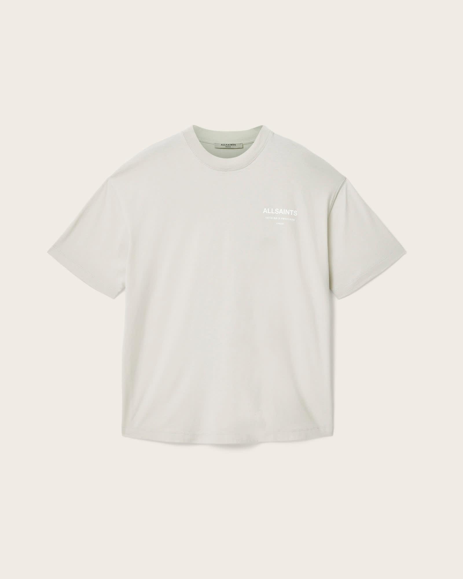 Dreamer Oversized Etta Short Sleeve T-Shirt Sea Green | ALLSAINTS US Product Image