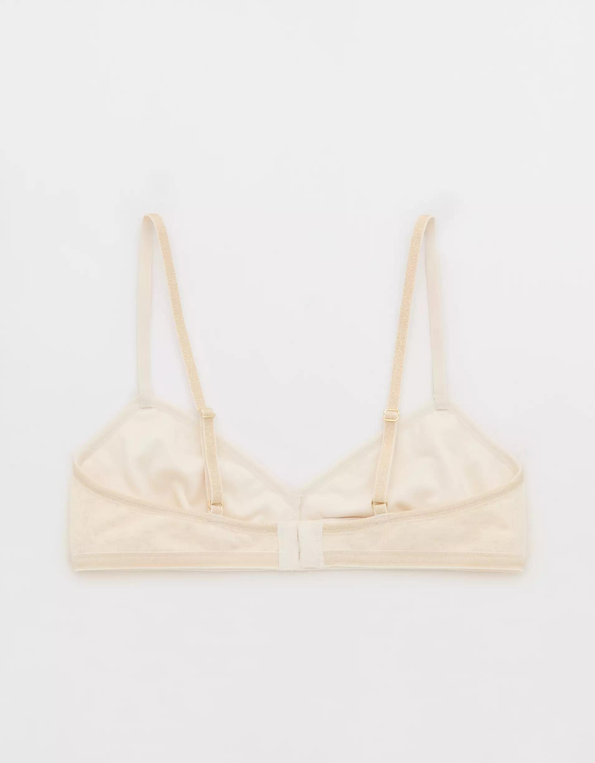 Superchill Shine Pointelle Triangle Bralette Women's Product Image