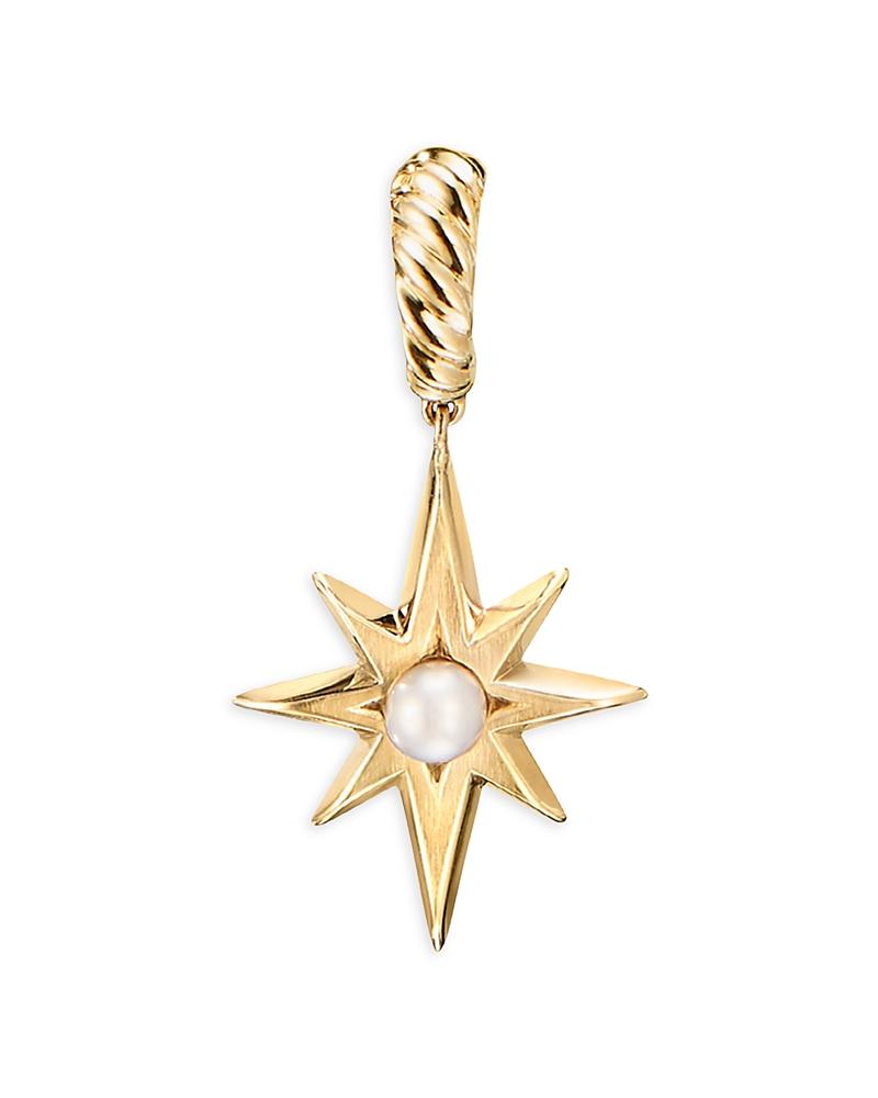 David Yurman Cable Collectibles North Star Birthstone Charm in 18K Yellow Gold Product Image