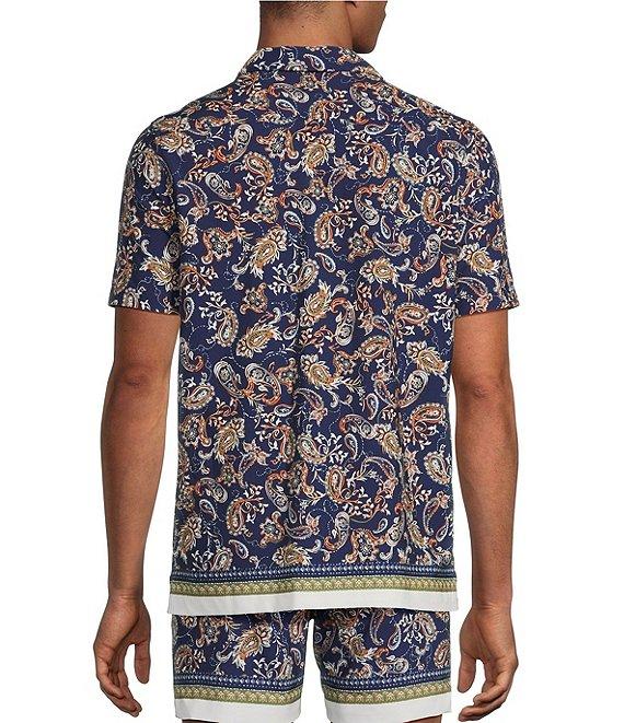 Murano Paisley Cabana Woven Top Product Image