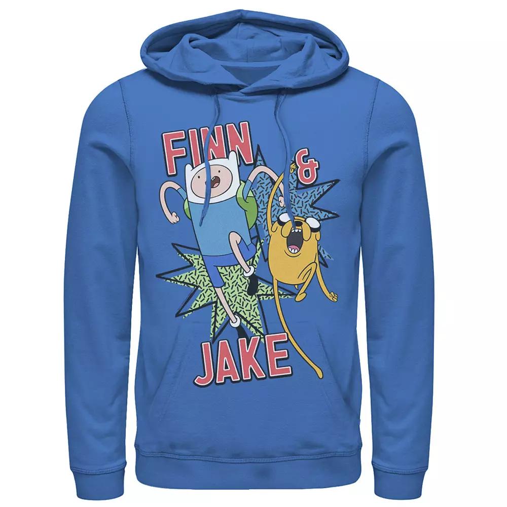 Men's Cartoon Network Adventure Time Finn & Jake Kapow Hoodie,  Product Image