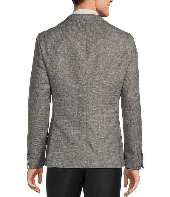 Hugo Boss Slim Fit Micro Pattern Wool Blend Sport Coat Product Image