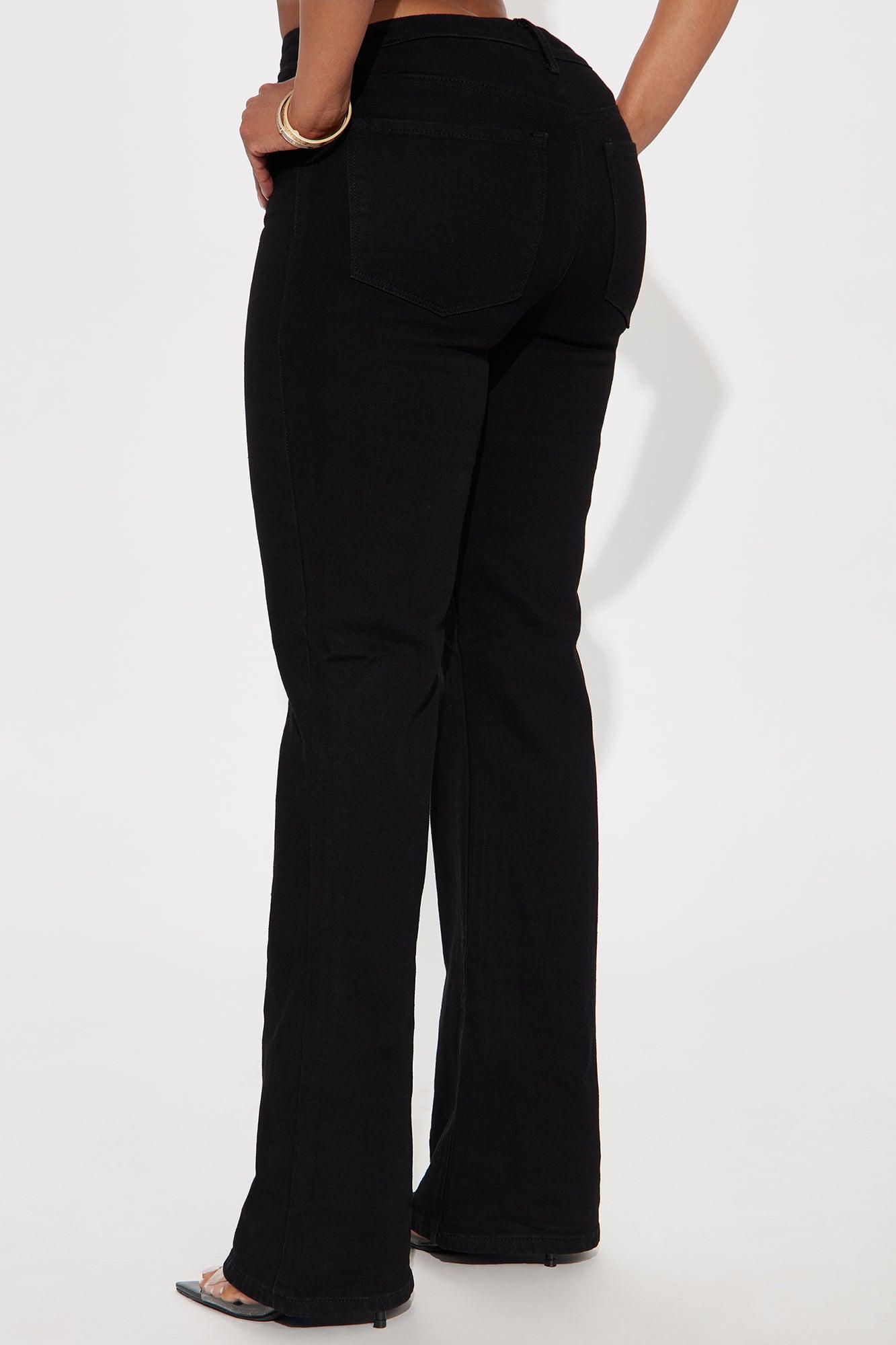 Stargazer High Rise Flare Jeans - Black Female Product Image