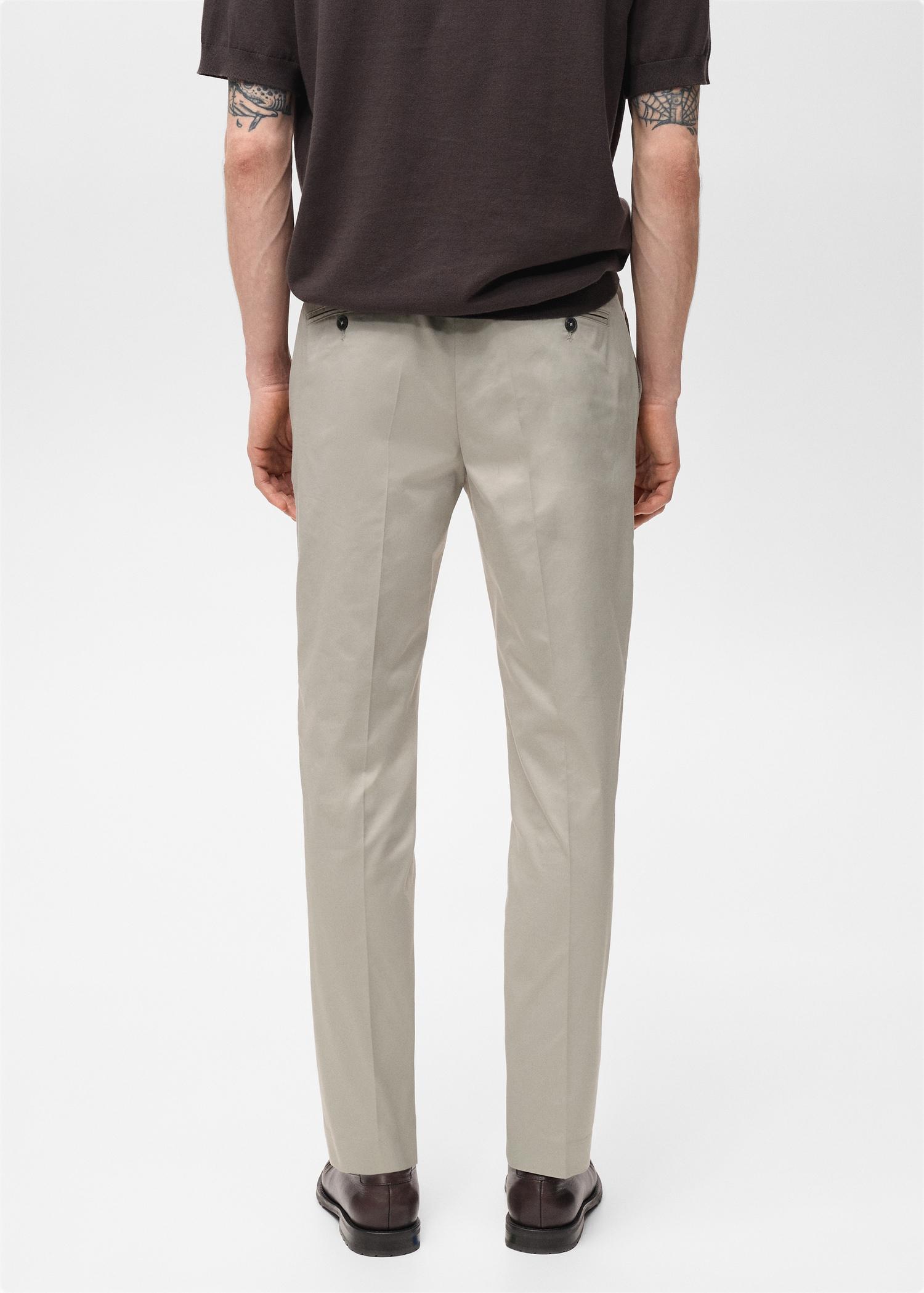 Dublino slim-fit chino pants - Men | MANGO USA Product Image