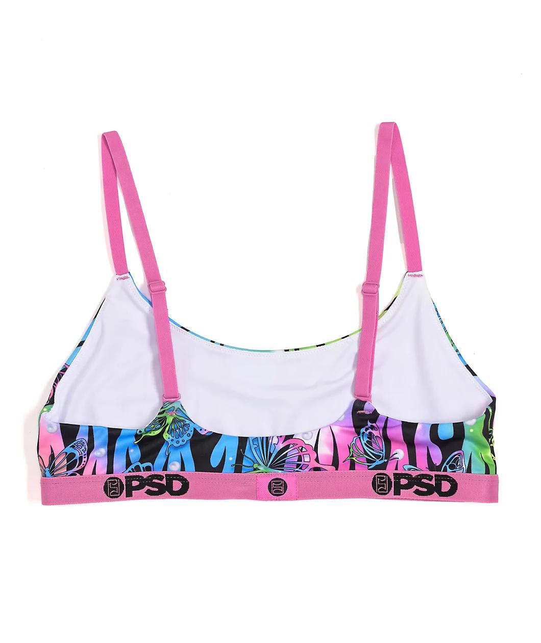 PSD Butterfly Flames Bralette Product Image