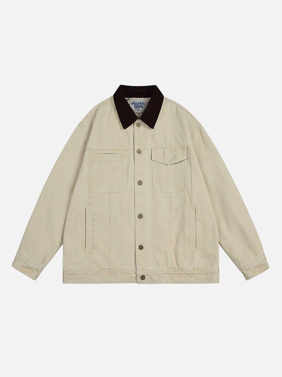 Aelfric Eden Oversized Washed Barn Jacket Product Image