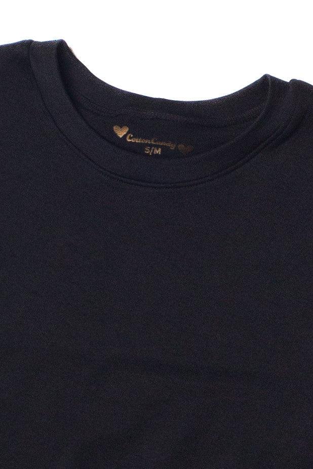 Double Layer Crop Tee Product Image