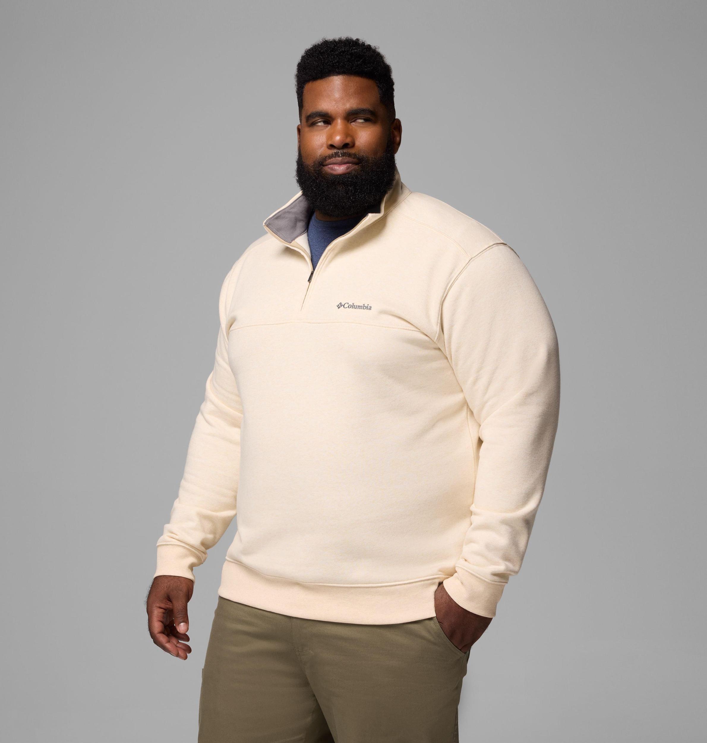 Columbia Mens Hart Mountain II Half Zip Sweatshirt - Big- Product Image