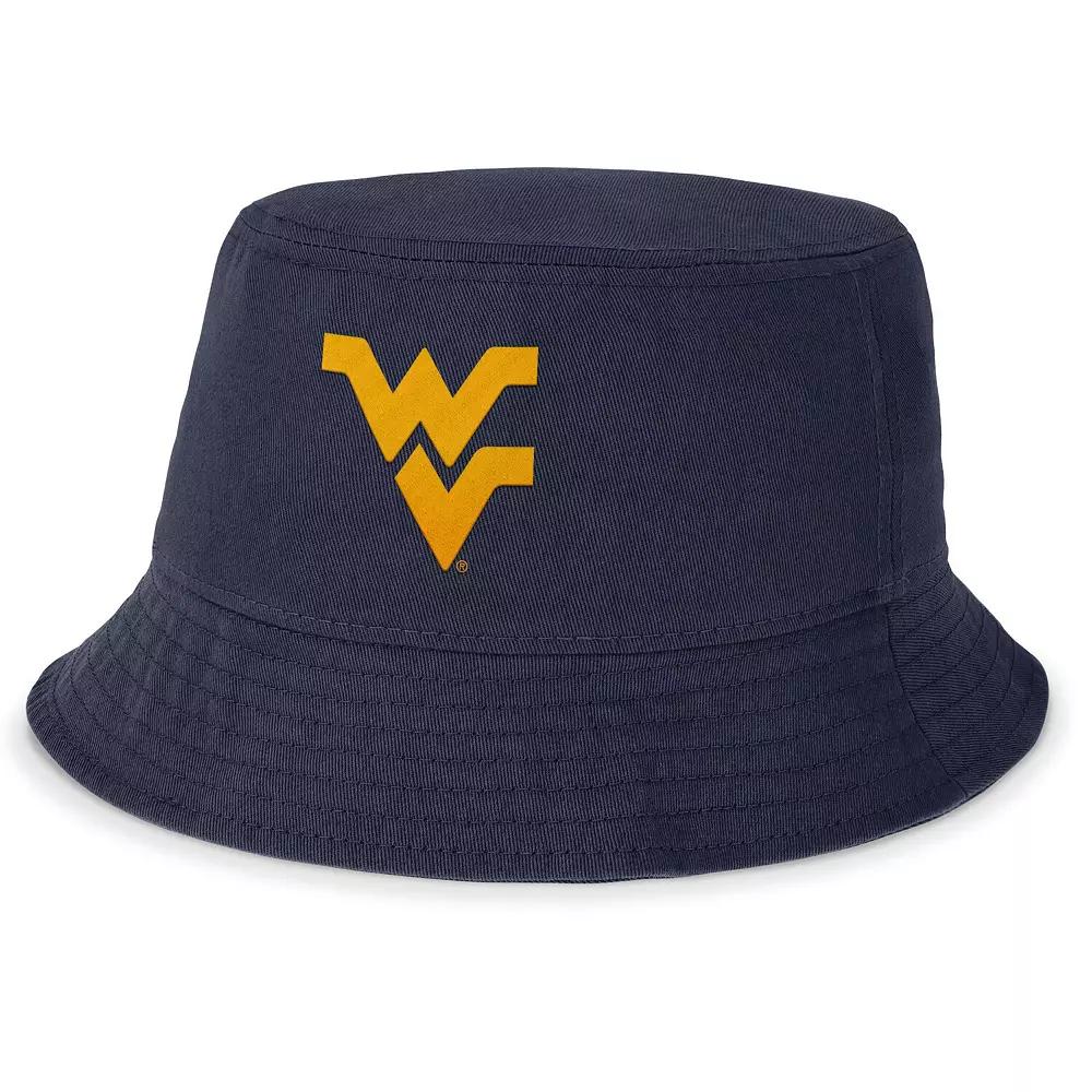 Men's Nike Navy West Virginia Mountaineers Apex Bucket Hat, Blue Product Image
