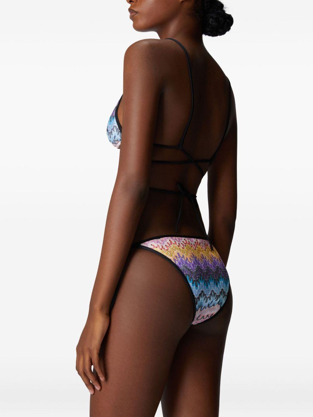 zigzag-pattern bikini  Product Image