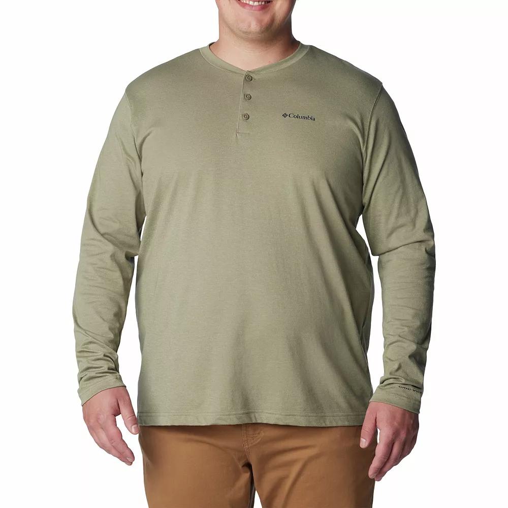 Big & Tall Columbia Thistletown Hills Henley Tee, Men's,  Product Image