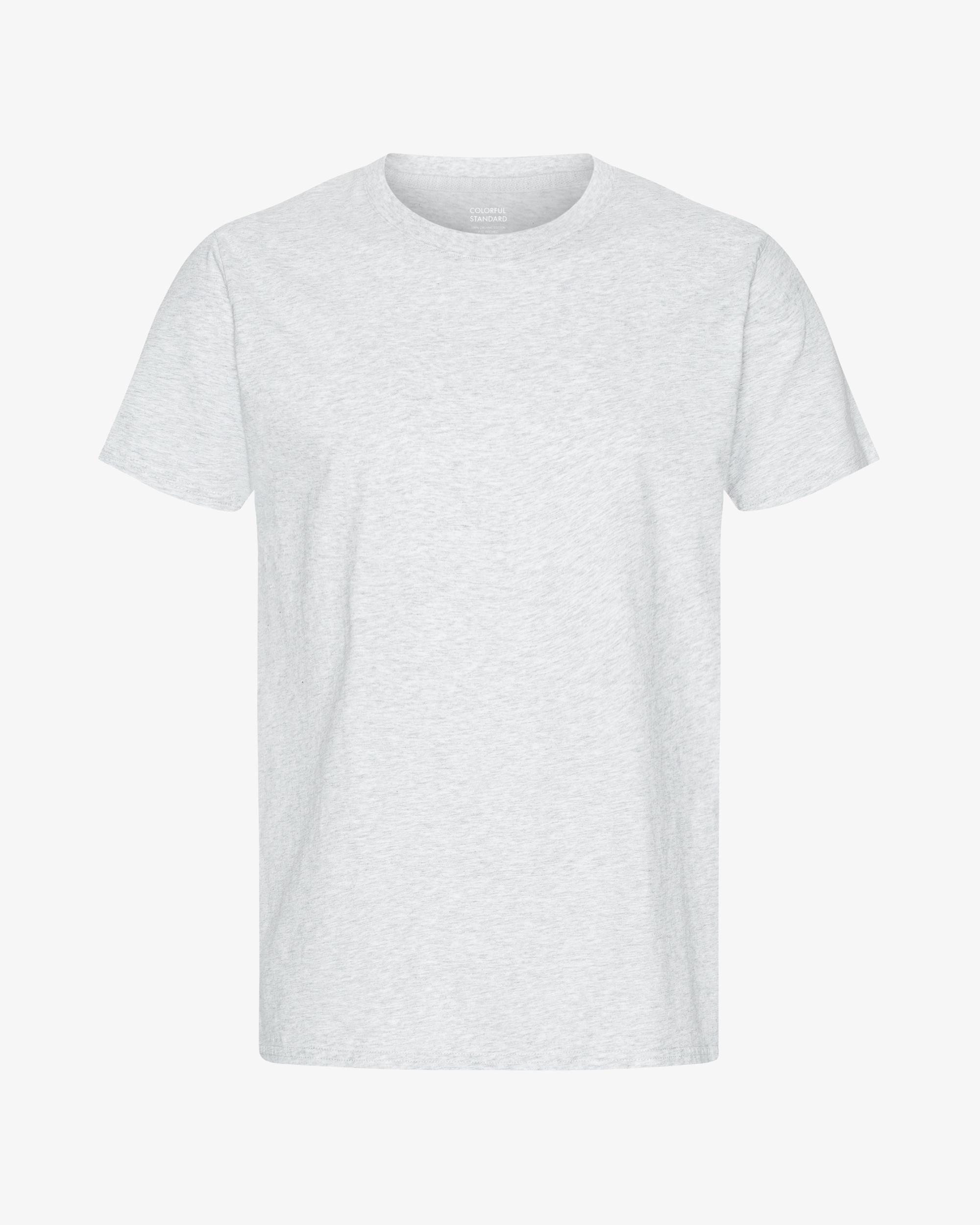 Classic Organic Tee - Snow Melange Product Image