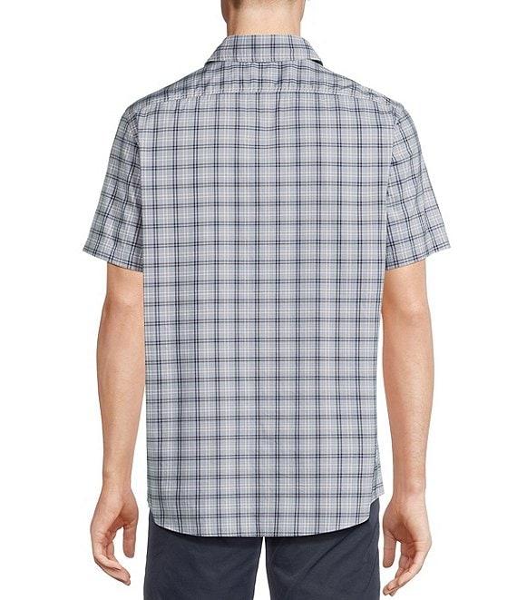 Cremieux Blue Label Performance Stretch Plaid Short Sleeve Woven Shirt Product Image