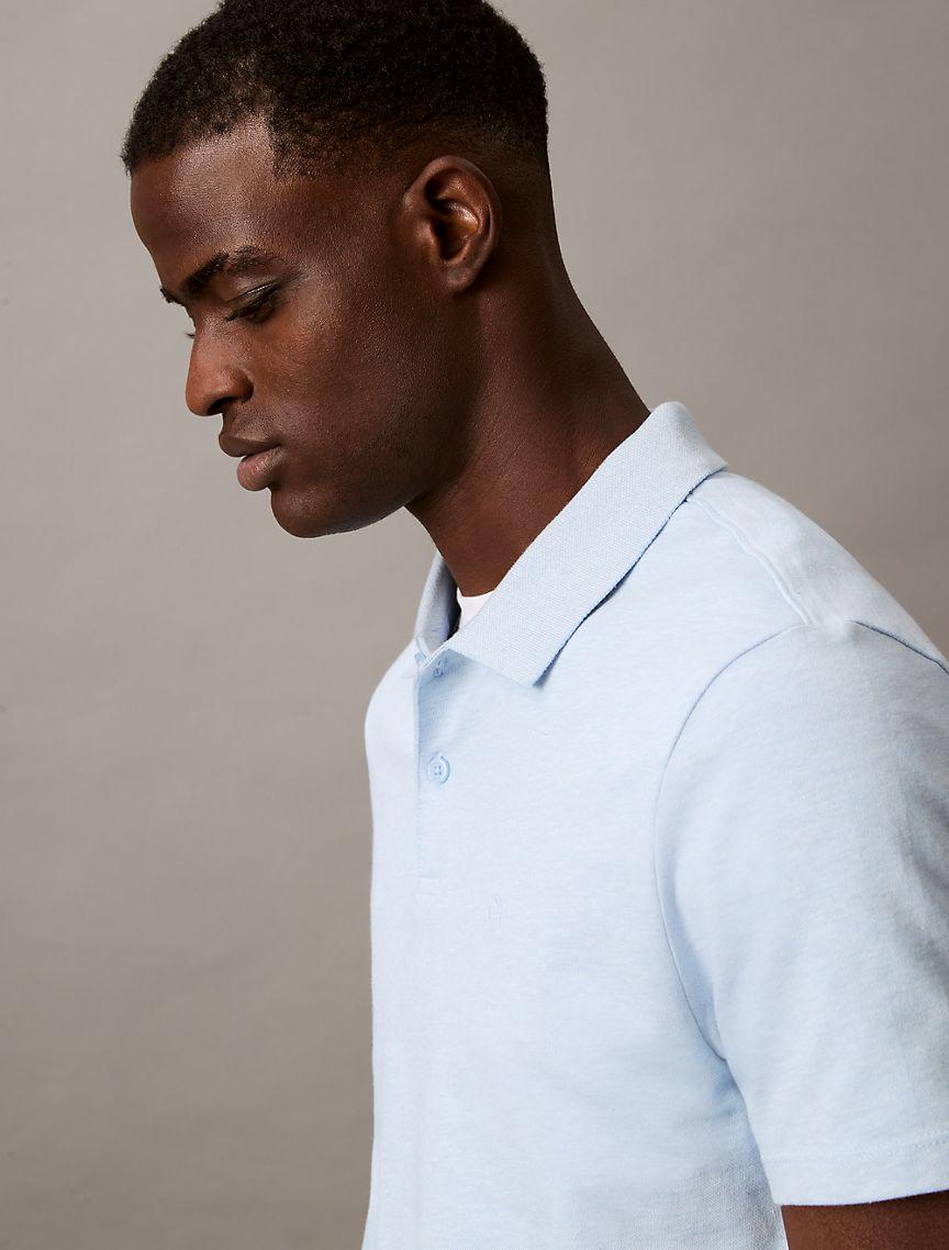 Cotton Blend Classic Polo Shirt  Product Image