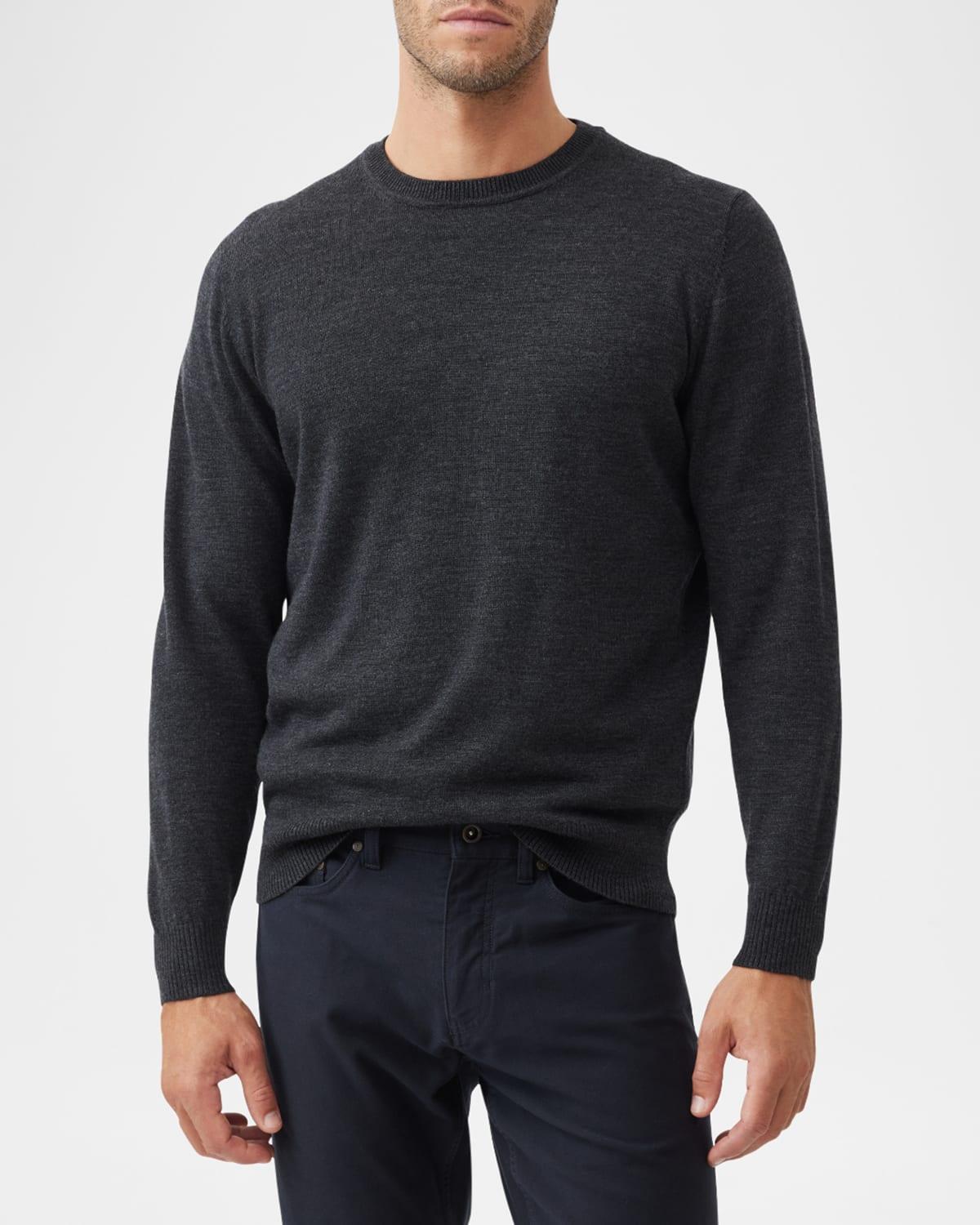 Mens Ferndale Wool Crewneck Sweater Product Image