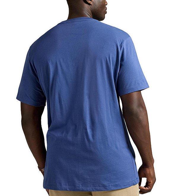 Polo Ralph Lauren Big & Tall Classic Fit Jersey Pocket Crewneck T-Shirt Product Image