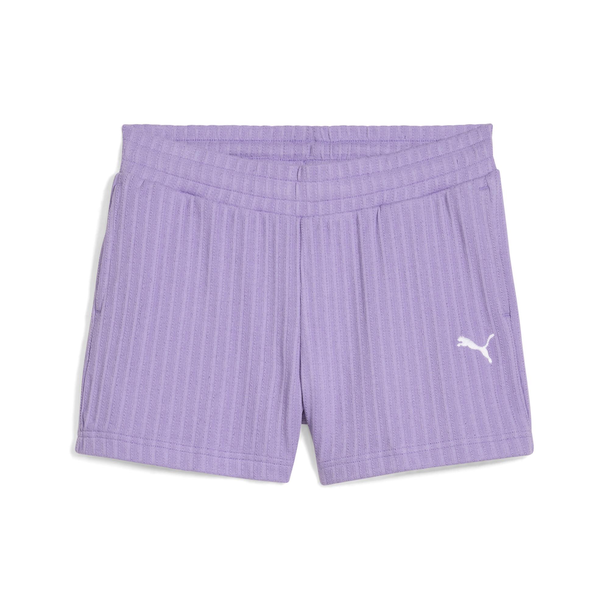 WARDROBE ESSENTIALS Women's 4" Pointelle Shorts Product Image