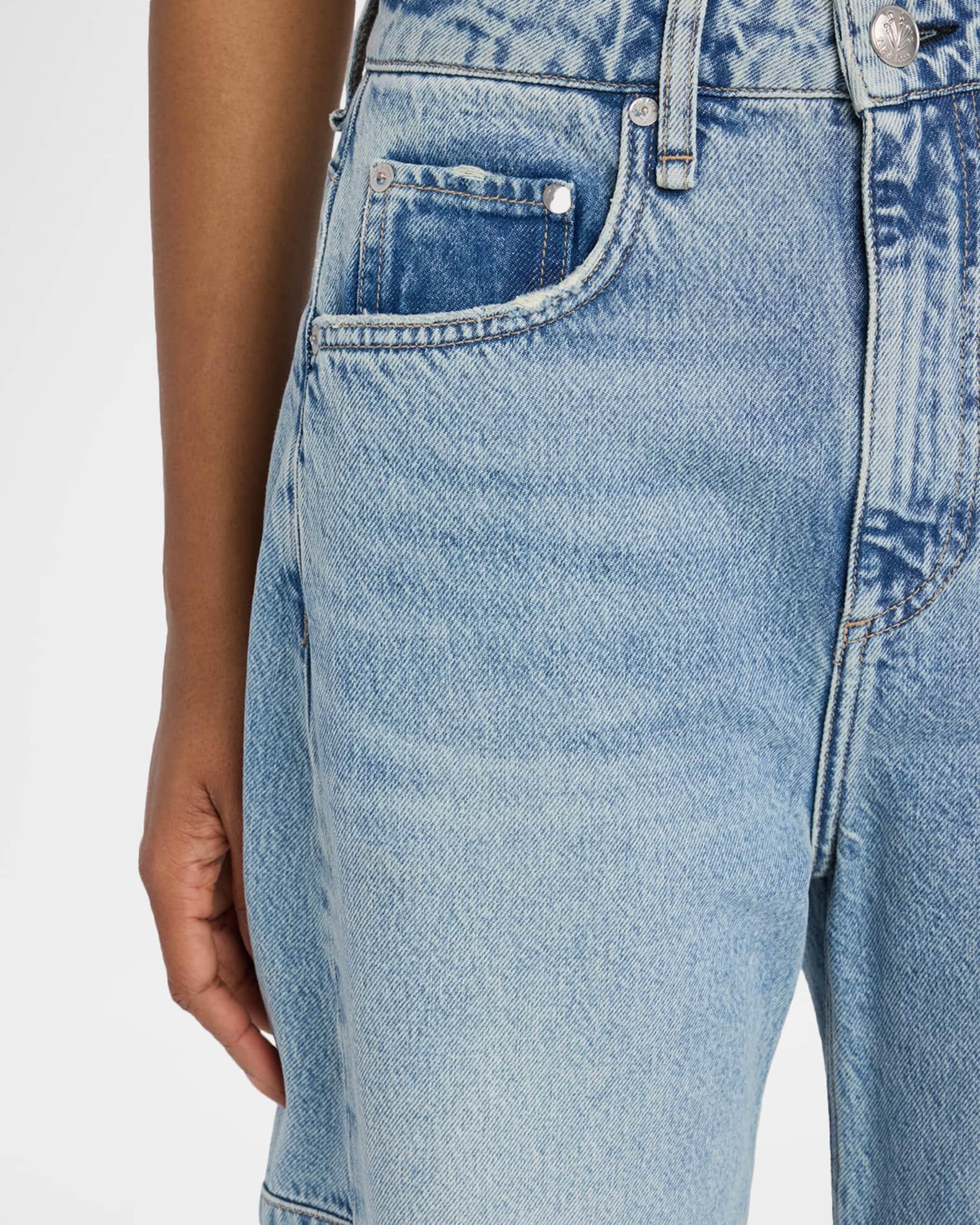 Charlie High-Rise Barrel Jeans Product Image