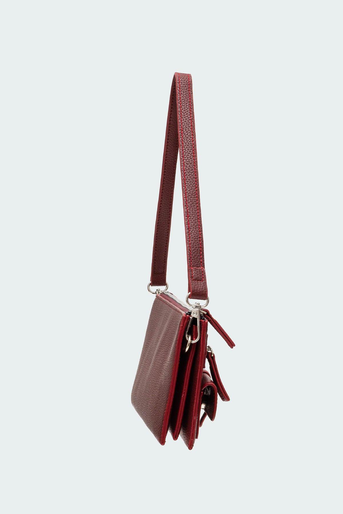 Utility Faux Leather Bag Product Image