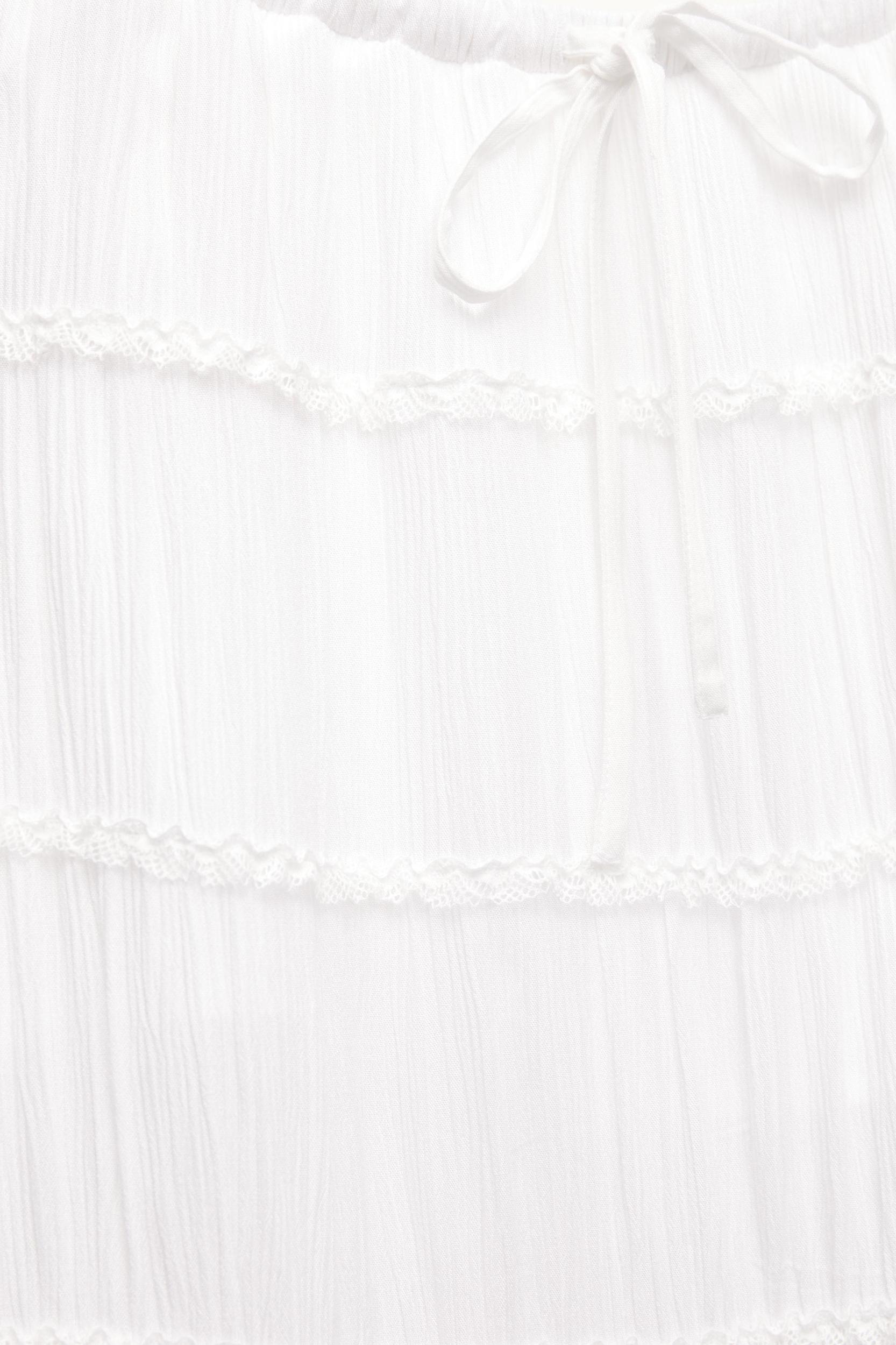 Paneled midi skirt Product Image