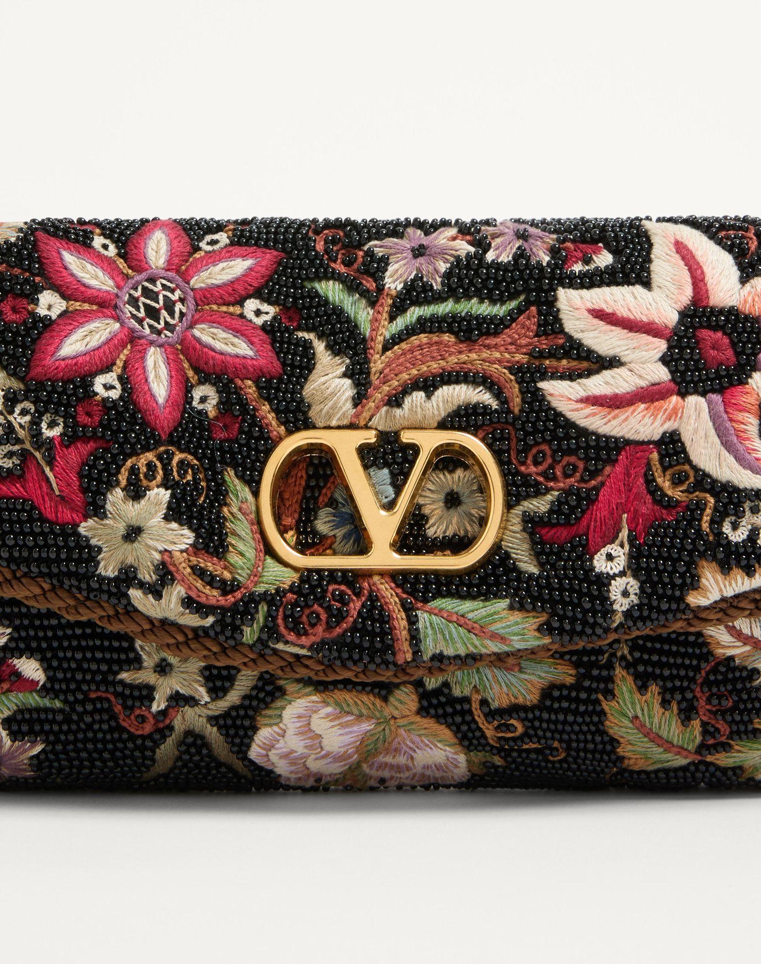 Valentino Garavani Vain Soft Embroidered Small Shoulder Bag Product Image