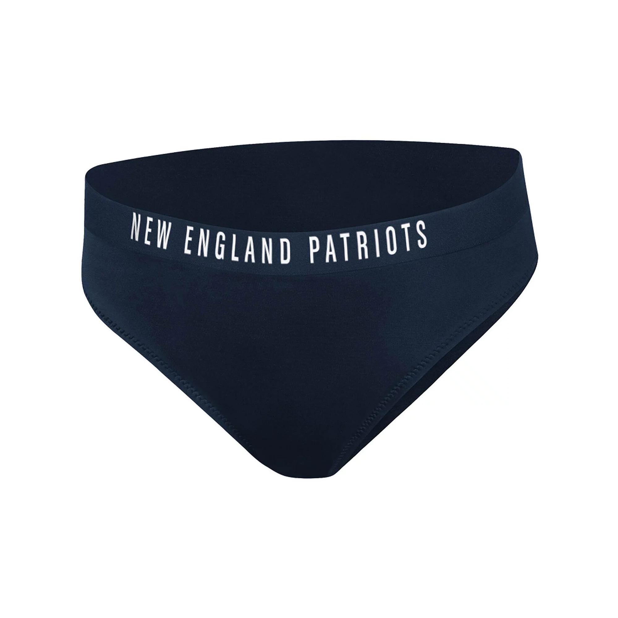 Women's G-III 4Her by Carl Banks Navy New England Patriots All-Star Bikini Bottom,  Product Image