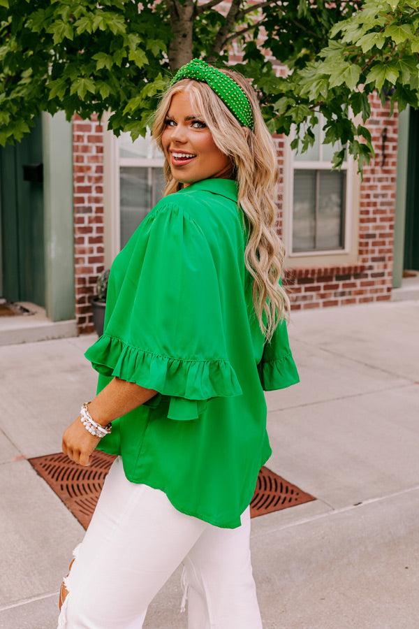 In Need Of Vino Button Up Curves Product Image